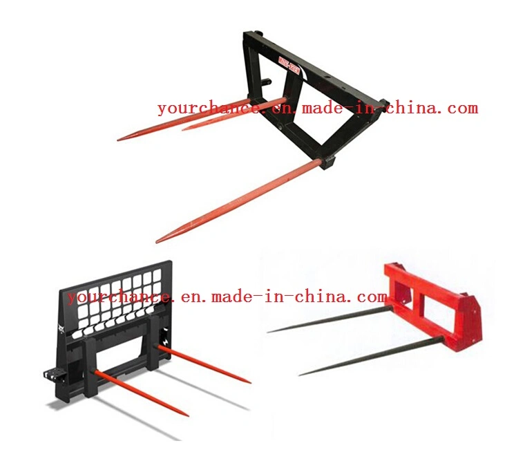 High Quality Graden Tool Bf Series Bale Fork for Tractor Front End Loader 0.8-1.2m Tine Length Lifting Weight 200-500kgs