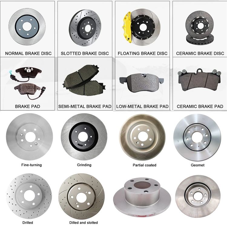Auto Parts Motorcycle Replacing Front Wheel Disc Brake for Hyundai Lantra OEM 517122D300