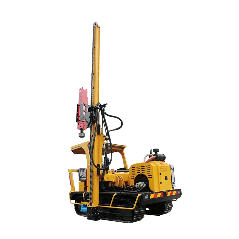 Mini Pile Driver Pile Hammer with Crawler Carrier