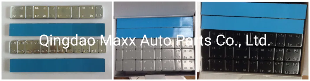 China Top3 Factory Handmade Power Coated Adhesive Wheel Weight 5g*12/ 5g*4+10g*4 Wheel Weights