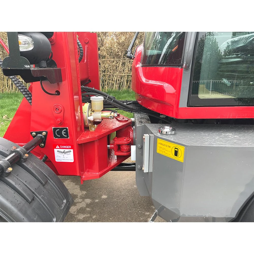 Versatile/Durable Small Wheel Mini Loader with Hydraulic Fork/Four in One Bucket/Grass Grab Fork/Cummins/Kubota Engine