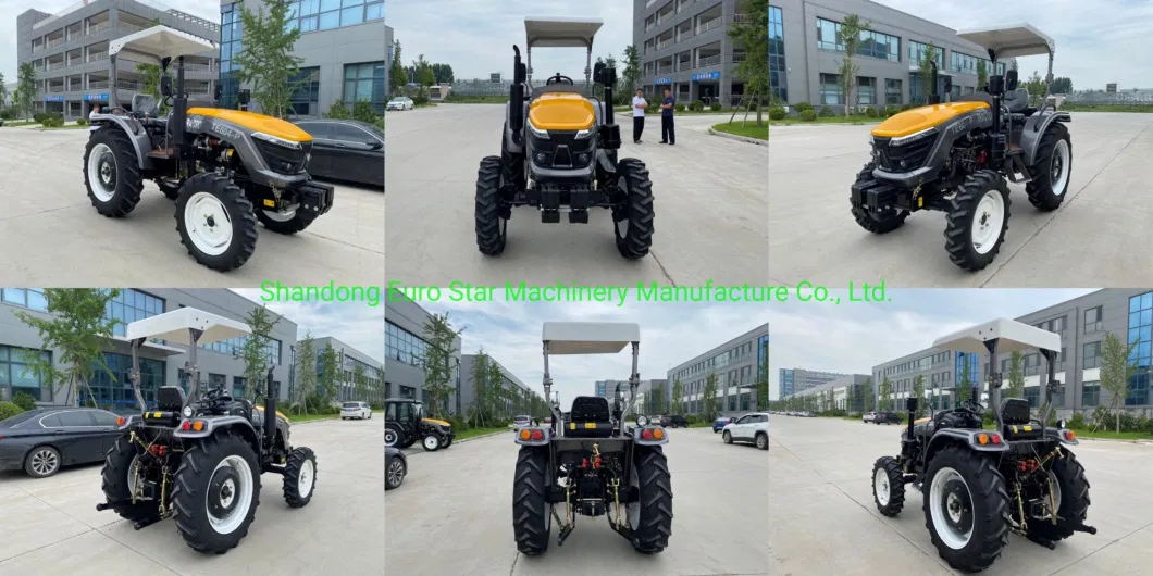 25HP 30HP 35HP 40HP 45HP Mini Small Four Wheel Farm Crawler Tractor Orchard Paddy Lawn Big Garden Diesel China for Tractor Manufacturer Agricultural Machinery