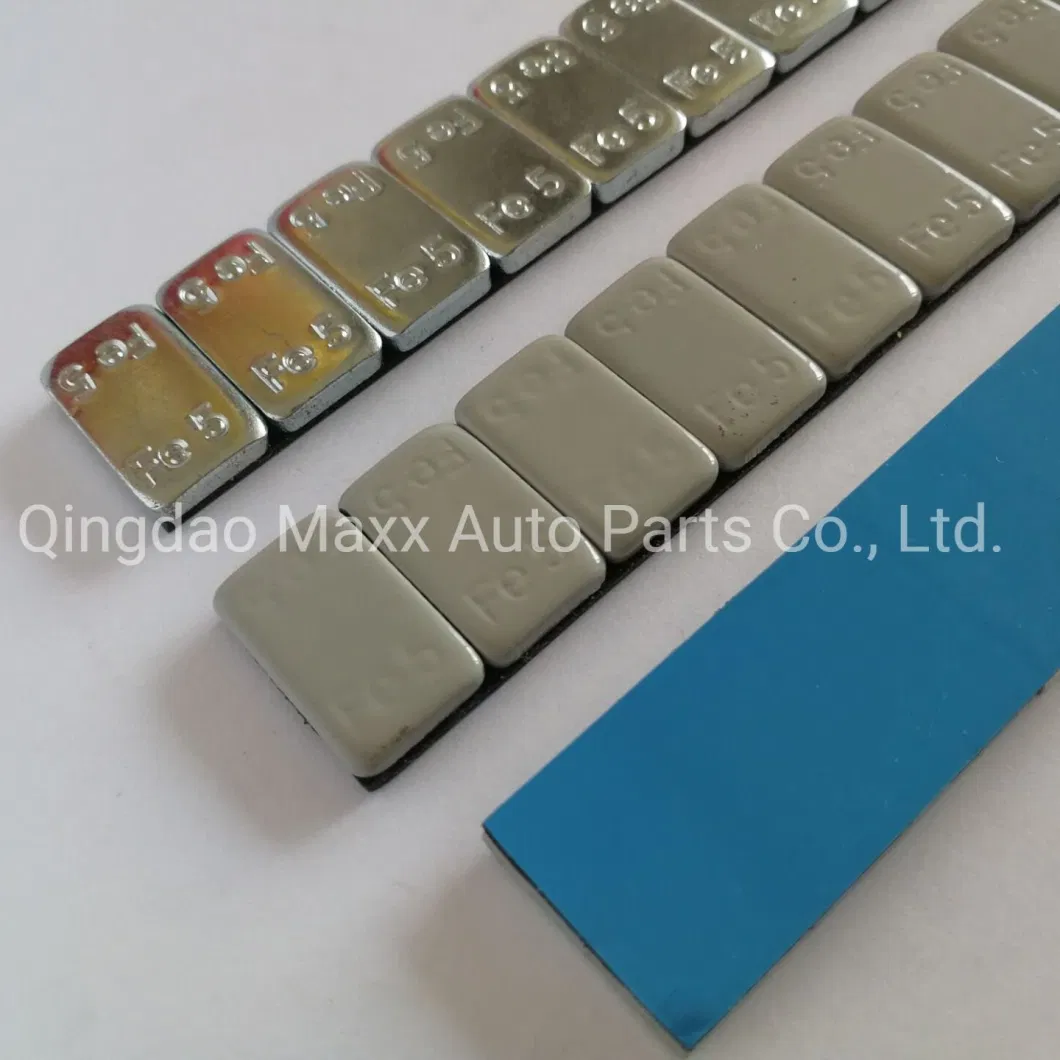 Lead Free Fe Adhesive Strip Wheel Balance Weight Iron Balance Weights