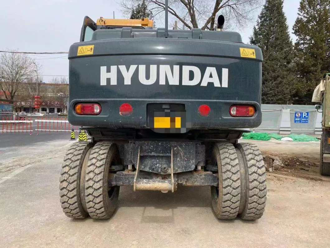 Wheel Excavator Second Hand Mining Machine Excavadora Usada Hyundai 150 150wvs Price