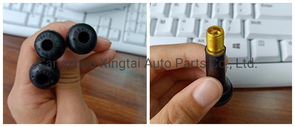 Tr415 Snap-in Tubeless Rubber Tyre Valve with Zinc Alloy Valve Core