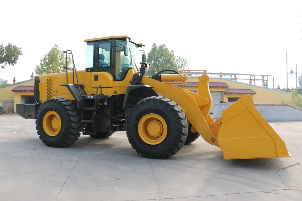 China Luqing 5 Ton Wheel Loader Hydraulic Material Equipment for Scrap and Waste Recycling