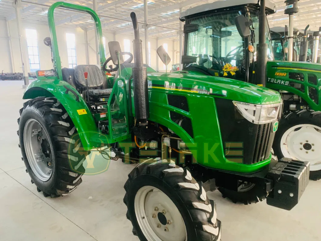 Telake Four Wheel Garden Farm Tractors with EPA Certification 70HP 80HP 90HP