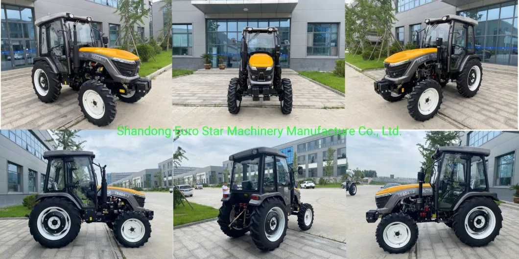 25HP 30HP 35HP 40HP 45HP Mini Small Four Wheel Farm Crawler Tractor Orchard Paddy Lawn Big Garden Diesel China for Tractor Manufacturer Agricultural Machinery