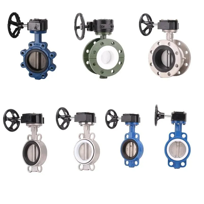 ANSI Lt Electric Lug Handle Wafer Butterfly Valve Motorized Valve Core Factory Direct Sales Factory-Wide Discount