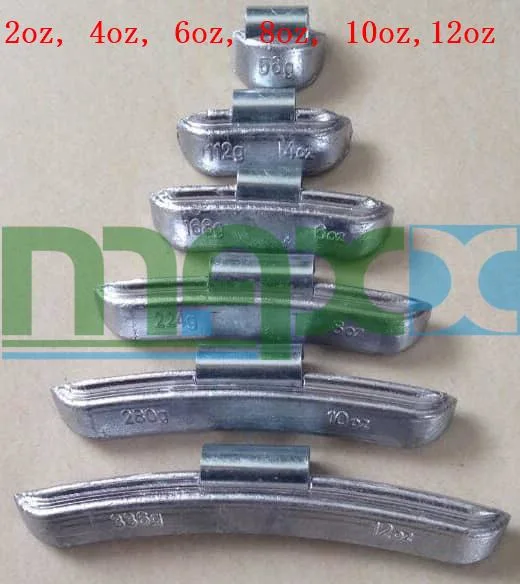 Factory Price Pb Wheel Balance Weights for Truck Wheels Balancing 2oz, 4oz, 6oz, 8oz 10oz, 12 Oz