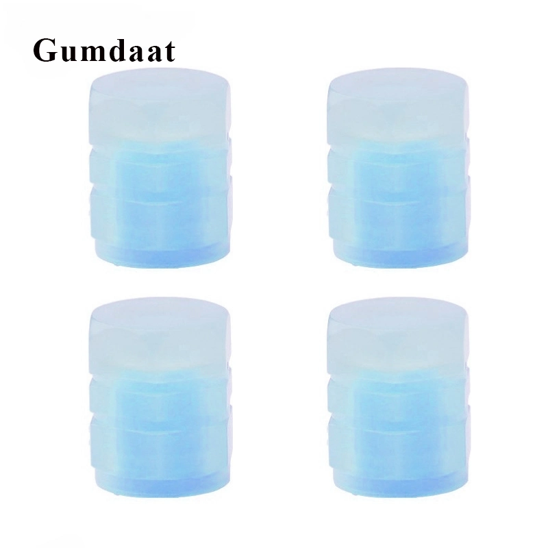 Gumdaat Universal Fluorescent Car Tire Valve Caps Luminous Tire Valve Stem Caps