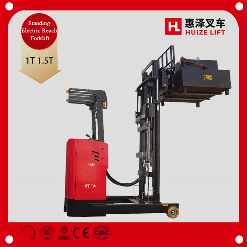 Top Quality Four-Wheel Electric Balance Weight Battery Forklift with CE/ISO