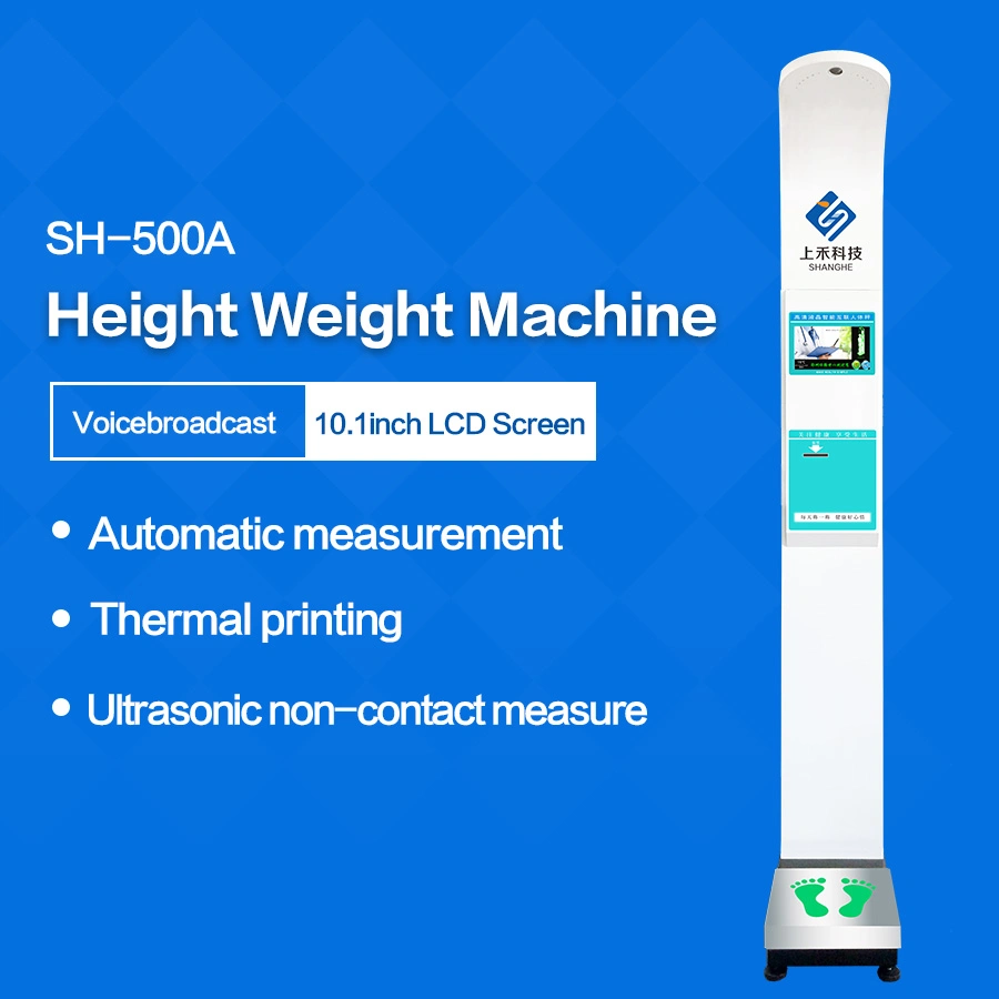 Height and Weight Machine for Measuring Weight, Height and Mass