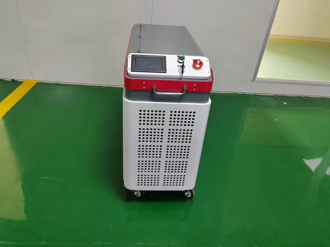 100W 200W 300W 500W Pulse Fiber Laser Cleaning Machine Rust Remover for Metal Surface Rust Outdoor City Building Street Paint