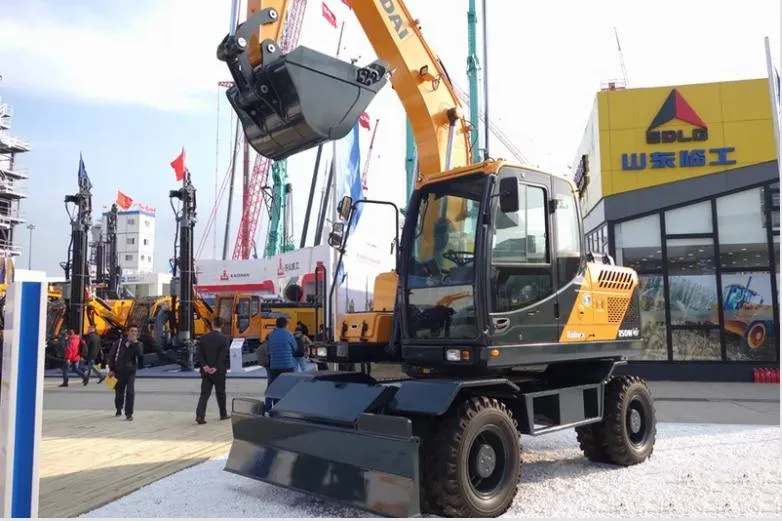 Wheel Excavator Second Hand Mining Machine Excavadora Usada Hyundai 150 150wvs Price