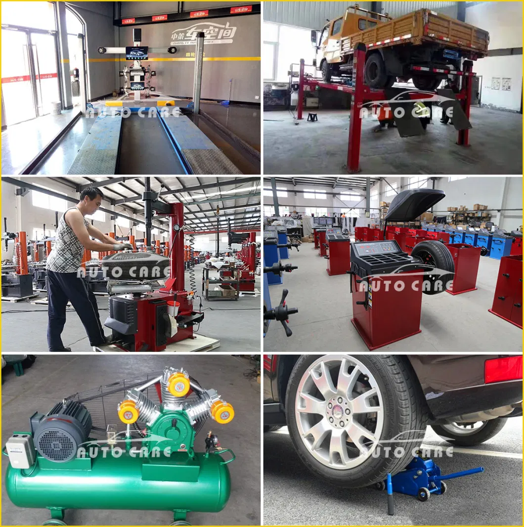 Precise Manual 3D Wheel Alignment with Car Lift and Balancing Machine