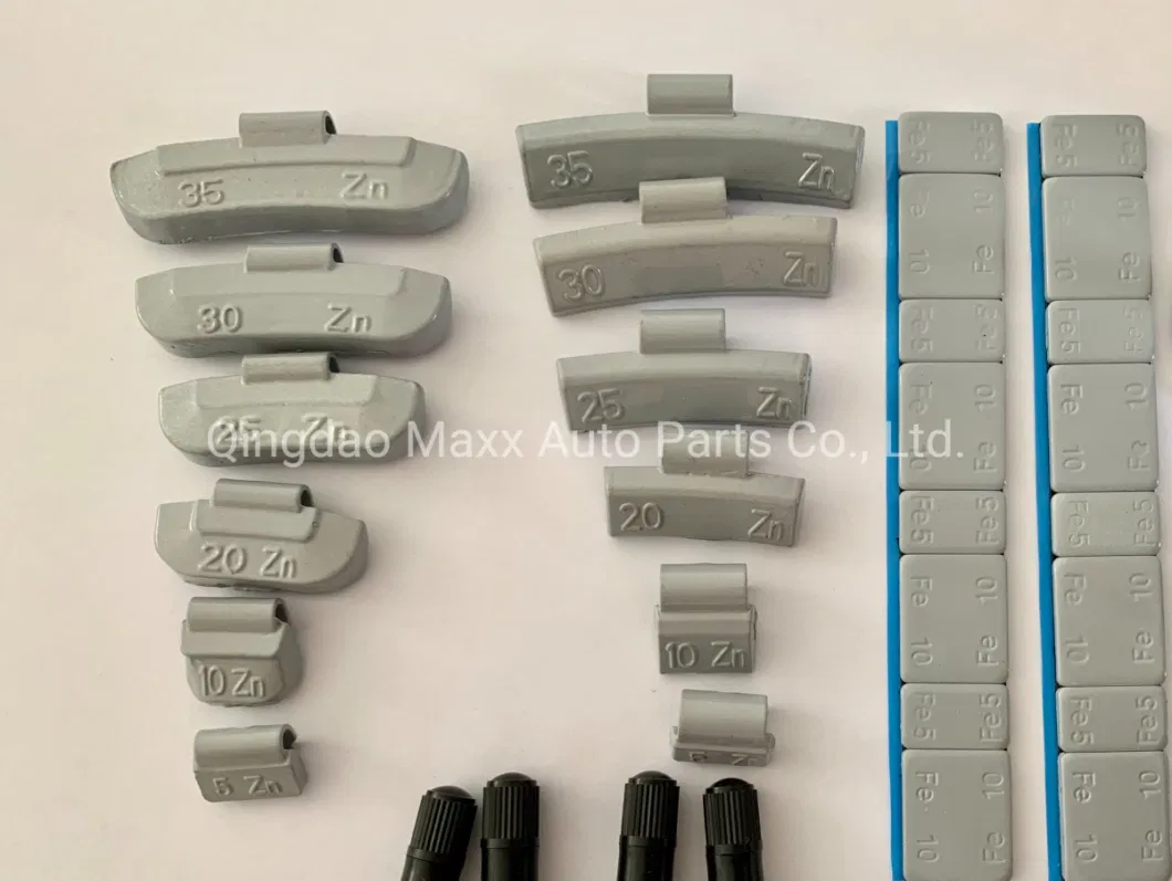 Zinc Clip-on Tire Balance Weight Balance Wheel Weight Zinc Die Casting Wheel Weight Die Casting