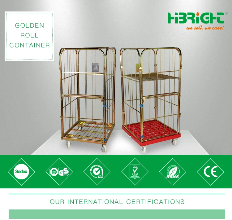 Heavy Duty Collapsible Roll Cage Container