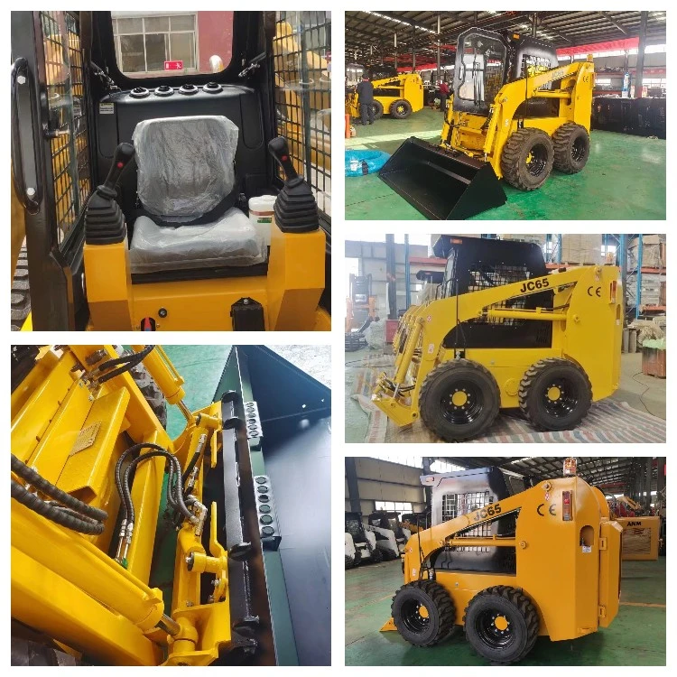 Factory Directly Wholesale Crawler/Wheel Skid Steer Loader Loading Bulk Material Handling Equipment Loader for Scrap Steel Recycling