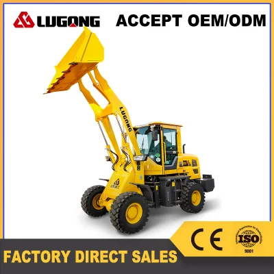 Lugong 65kw Loader T930 4WD Hyundai Radlader