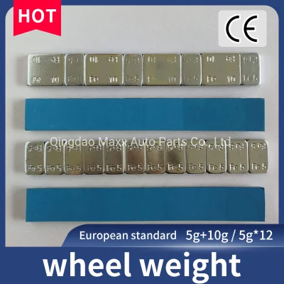 5G+10g Eisen-Kleber auf der Wheel Balance Gewichte Kleber Gewichtsausgleich Radgewichte