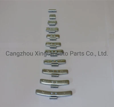 Stahl Material Radwaage Gewichte Knock on Typ 5-60g Zink Beschichtet