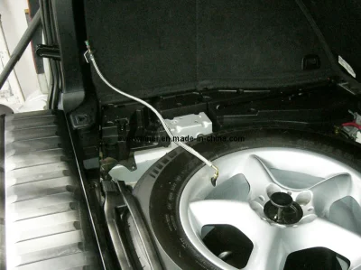 Flexible Schrader Reifenventil Verlängerung für Ersatzreifen Überprüfung mit Eine Reifendruckanzeige