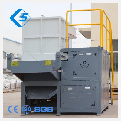  Industrieller Single/Double/Four Shaft Schrott Metall Shredder für Recycling Abfall Auto / Kunststoff / Reifen / Dosen / Metall Flaschen/Abfall Fahrräder/Auto