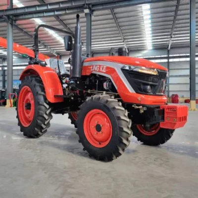 40hp 45HP 50HP Landwirtschaftliche Mini Farm Wheel Machine Garten Kompakt Elektrisch Tiller Traktor