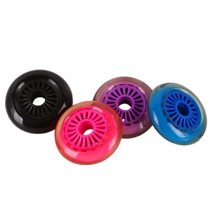Flashing Training PU Wheels for 12 14 16 18 20 Inch Single Speed Bicycle Stabilizer