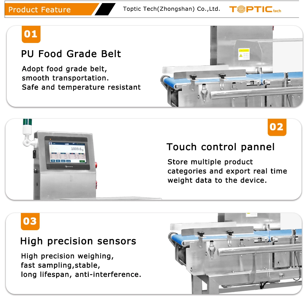 Chinese Automatic Digital Weighing Scale/Conveyor Belt Roller Scale/Check Weight Machine