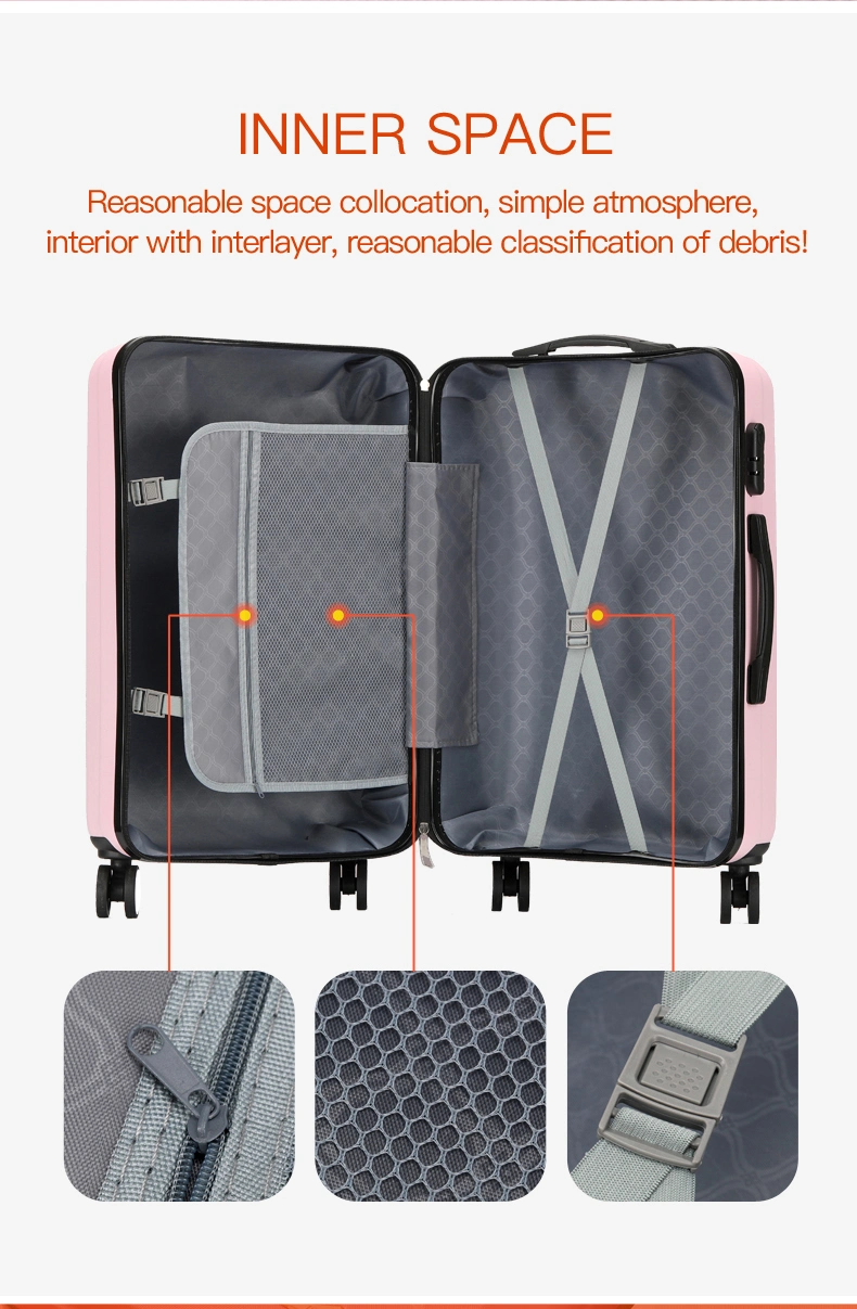 Luggage with Spinner Wheels Hardside Luggage, Carry on Suitcase with Lock for Travel, Super Durability &amp; Slim Simplistic Design