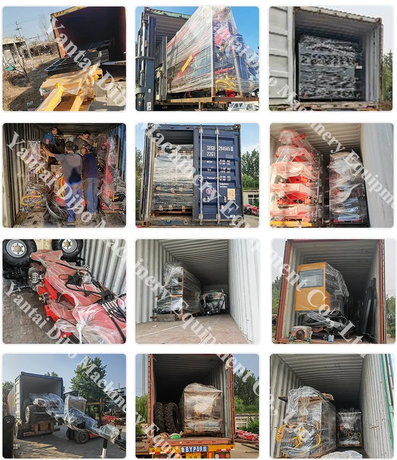 Secured Trading Manufacturer/Factory Yantai Agricultural Farm Forestry Machine Transport Cargo Timber Wood Log Transport CE Woodworking Drawbar ATV Log Trailer