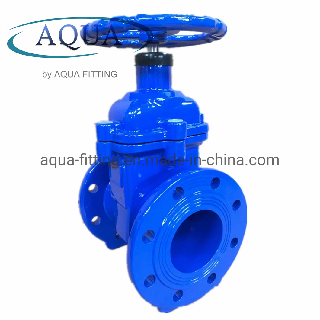 Di Gate Valve DIN3352 F4/F5 Soft Resilient Seated Flange Non-Rising Stem