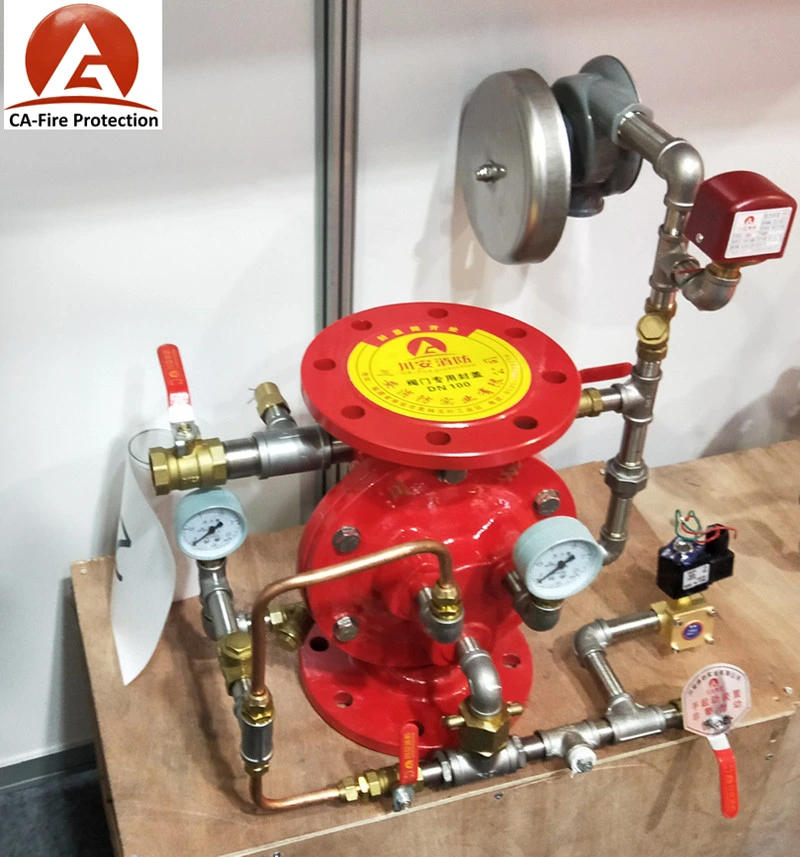 Stable Automatic Fire off Water System Deluge Alarm Valve with Prices