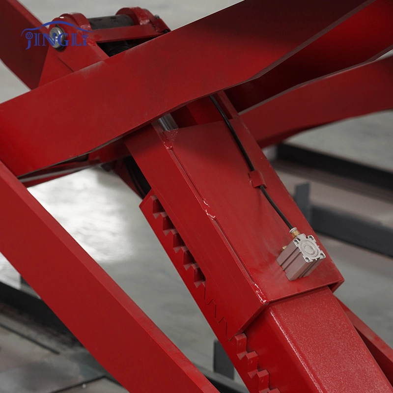 4000kg Lifting Weight Scissor Car Lift with Wheel Alignment Machine