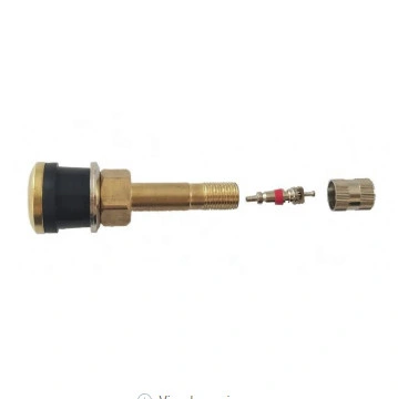 High Quality Tubeless Metal Truck Tire Valves Tr570/Tr571 Brass Clamp-in Tire Valve for Bus Tr501