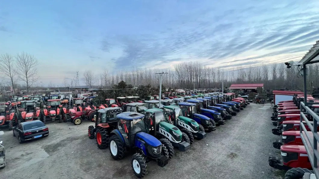 4 Wheel Drive Used Tractor Kubota 95HP M954kq Agricultural Tractor for Farmland