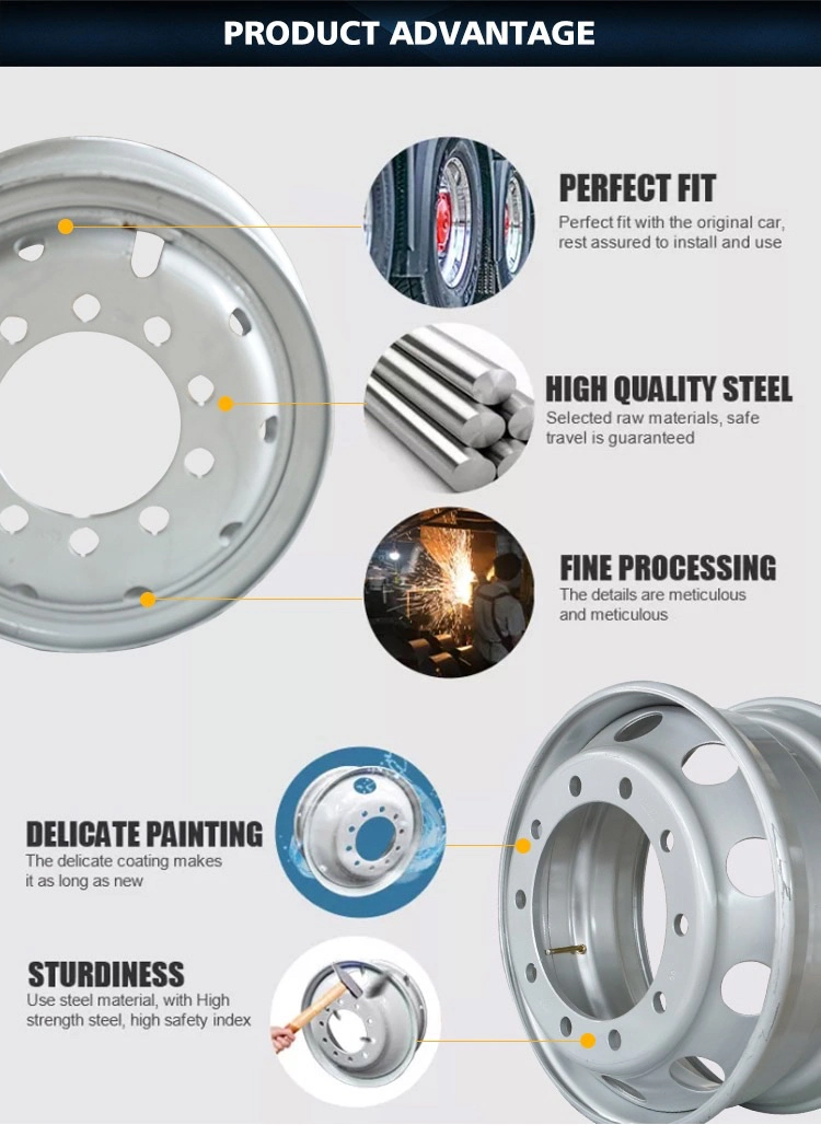 Light Weight Rims / Alloy / Aluminum Wheel/Forged Aluminum Wheels (22.5*7.5)