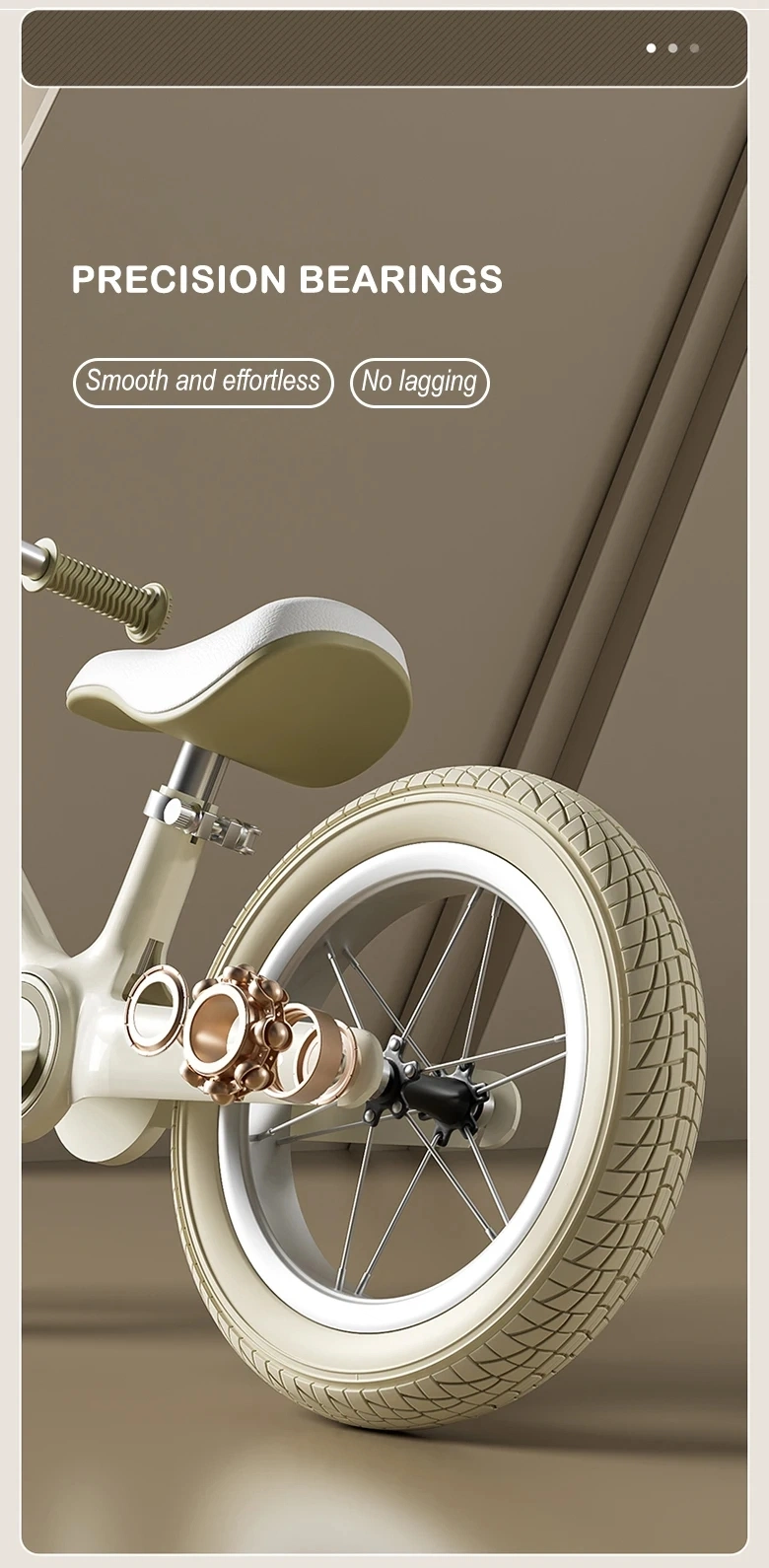 2023 Cheaper Balance Bike with Light Weight Magnesium Alloy Frame for Kids 2 Wheels No Pedal Children Balance Bike