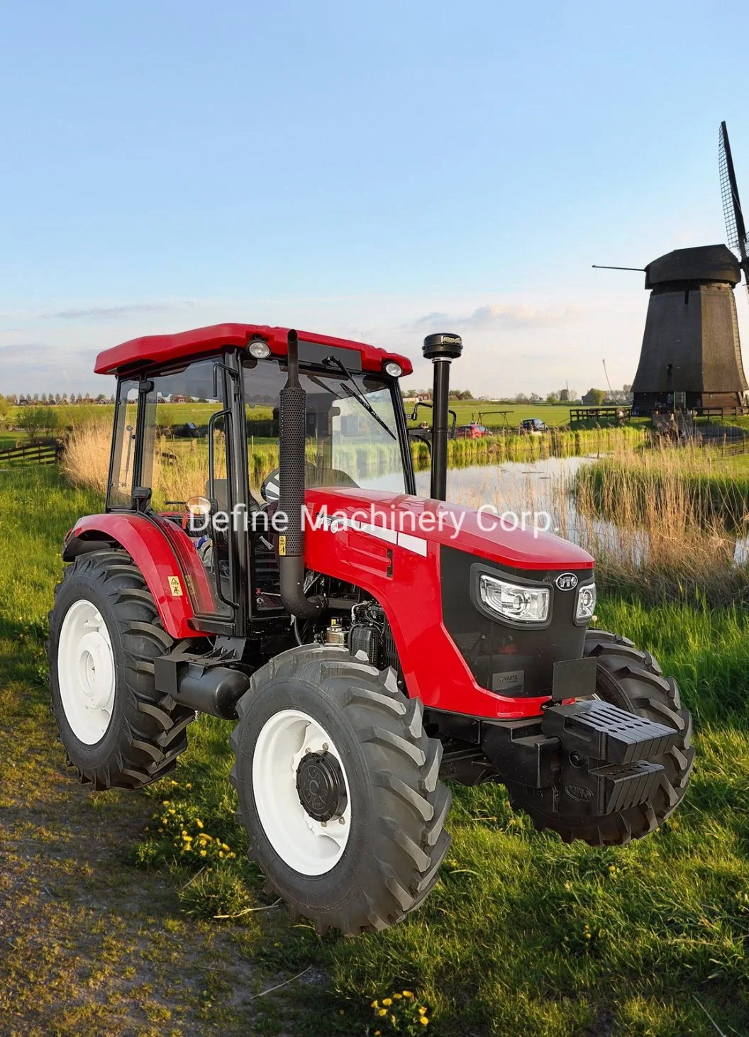 Yto 140HP Farm/Agricultural/Wheel Tractor with Cabin (1404 2022ED) , Agricultural Machinery