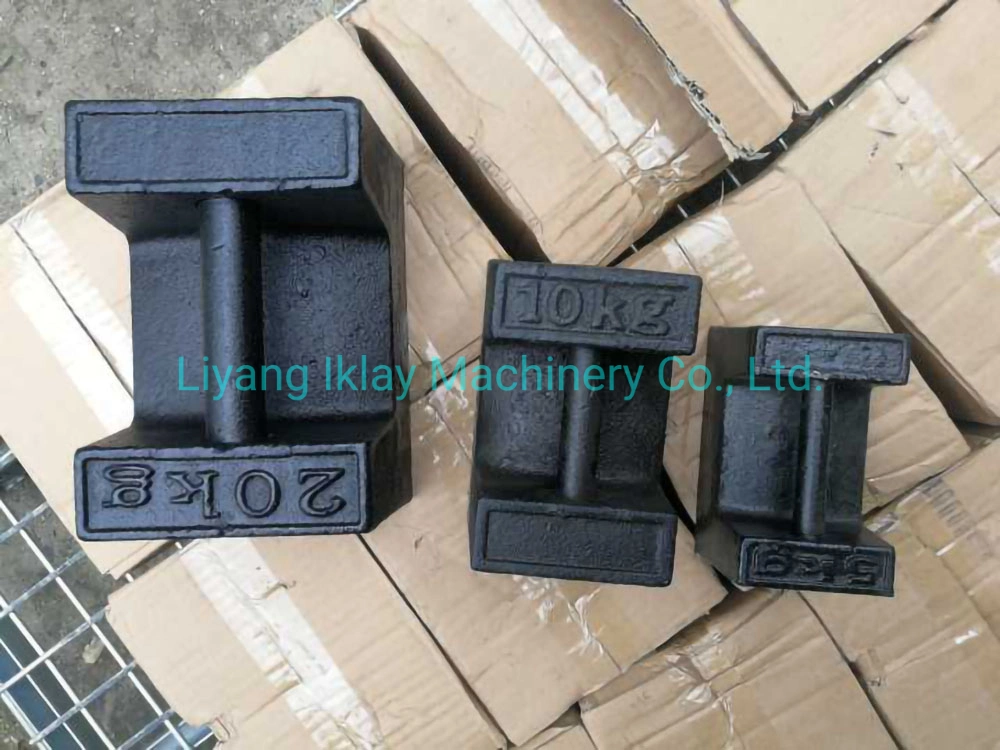 E1 E2 F1 F2 M1 M2 Class 200kg 1000kg 1ton Test Calibration Truck Floor Scale Weighbridge Moveable Round Roller Cast Iron Weights