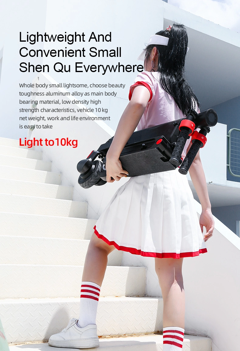 Light Weight Motor Portable Backpack Scooter Foldable Portable Mini Electric Scooter