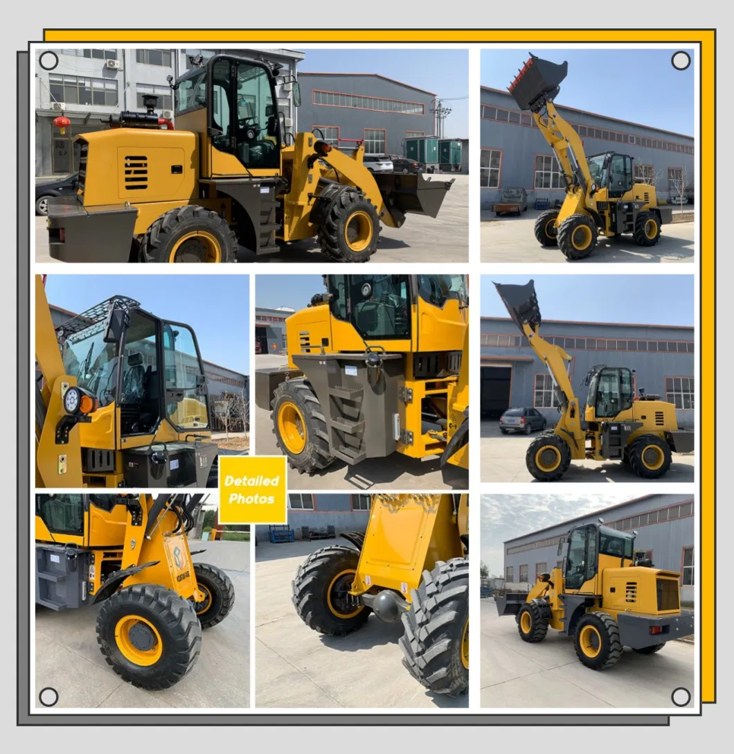 Hot-Selling Models Mr920 Kubota 55kw Engine 1.5ton Mini Wheel Loader