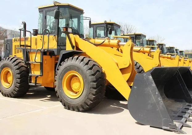 China 5ton St SL50wn Front End Wheel Loader Supplier Equipped with 3 M&sup3; Bucket