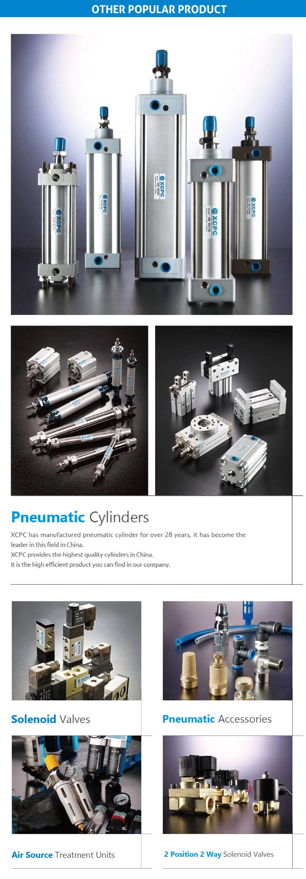 Manufacturer Supplier China Airtac SMC Automatic Directional Control Direction Pneumatic Air Solenoid Valves