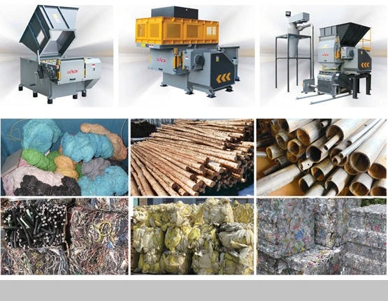 Waste Scrap Metal/Waste Cars, Bikes, Motorcycles Shredding Lines Recycling Crusher Shredder