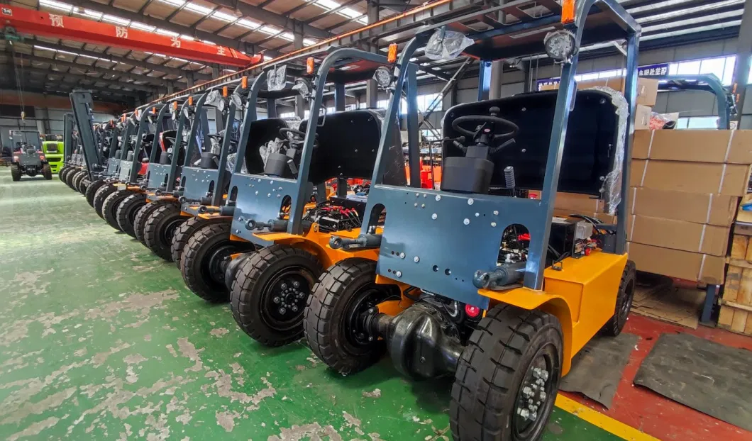 China Montacargas 2 Ton 2.5 Ton 3 Ton 3.5 Ton 4 Ton Diesel Forklift with Duplex/Triple 3 M 4m 4.5m 5m 6m Lifting Height