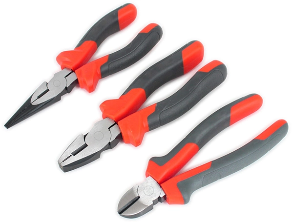 Hand Tool Professional Multifunction Chrome Vanadium Carbon Steel Insulated Combination Plier 6 7 8 Inch Cutting Plier Low Price