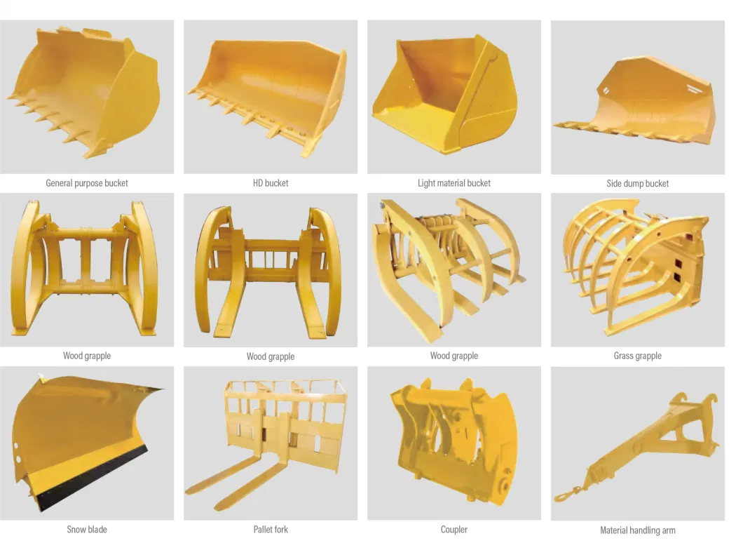 China 5ton St SL50wn Front End Wheel Loader Supplier Equipped with 3 M&sup3; Bucket